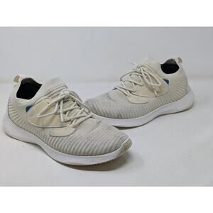 Vessi Everyday 2.0 Mens Size 9 Lace Up Waterproof Shoes Sneakers Polar White